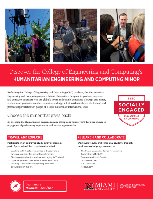 Left Side Page 5 (Humanitarian Engineering Minor)